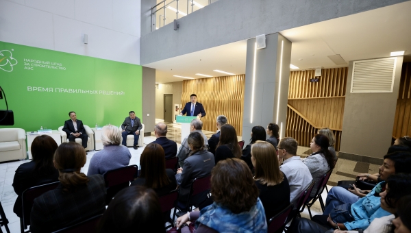 Народный штаб за строительство АЭС прибыл в Северо-Казахстанскую область